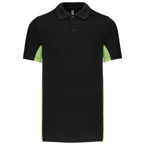 Kariban K232 - FLAG - SHORT SLEEVE BI-COLOUR POLO SHIRT