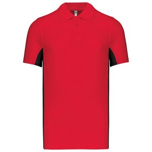 Kariban K232 - FLAG - SHORT SLEEVE BI-COLOUR POLO SHIRT