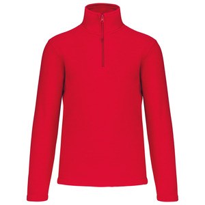 Kariban K912 - ENZO - ZIP NECK MICRO FLEECE TOP Red