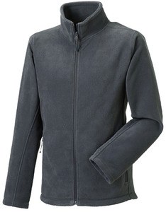 Russell RU8700M - Men's Full Zip Outdoor Fleece Convoy Grey