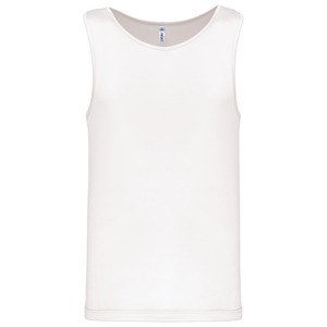ProAct PA441 - Men's Sports Vest White