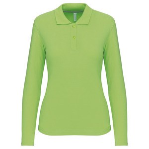 Kariban K244 - LADIES LONG SLEEVE PIQUE POLO SHIRT