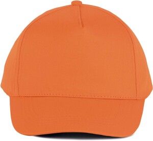 K-up KP116 - COTTON CAP - 5 PANELS Orange