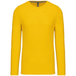 Kariban K359 - MEN'S LONG SLEEVE CREW NECK T-SHIRT Yellow