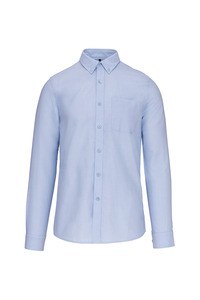 Kariban K516 - MENS LONG SLEEVE WASHED OXFORD SHIRT