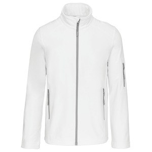 Kariban K401 - MEN'S SOFTSHELL JACKET White