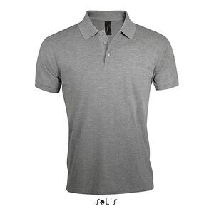 SOL'S 00571 - PRIME MEN Polycotton Polo Shirt Heather Gray