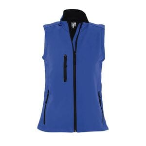 SOL'S 46801 - RALLYE WOMEN Sleeveless Soft Shell Jacket Royal blue
