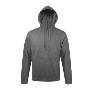 SOL'S 47101 - SNAKE Unisex Hooded Sweatshirt Anthracite chiné