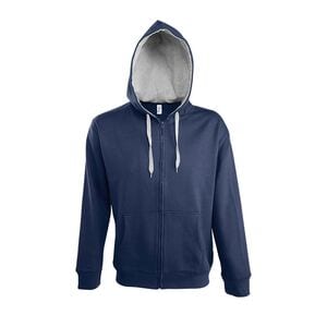 SOL'S 46900 - SOUL MEN Contrasted Jacket With Lined Hood French marine