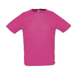 SOL'S 11939 - SPORTY Raglan Sleeve T Shirt Rose fluo 2