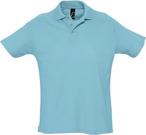 SOL'S 11342 - SUMMER II Men's Polo Shirt Atoll Blue