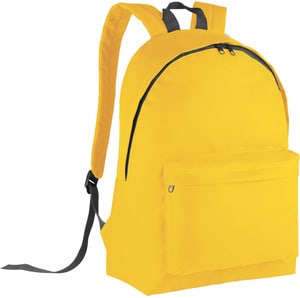 Kimood KI0131 - Classic backpack - Junior version Yellow / Dark Grey