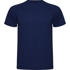 Roly CA0425 - MONTECARLO Short-sleeve technical raglan t-shirt Navy Blue
