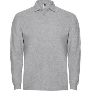 Roly PO6635 - ESTRELLA L/S Long-sleeve polo shirt with ribbed collar and cuffs