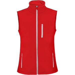 Roly RA1199 - NEVADA 2-layer softshell gillet Red