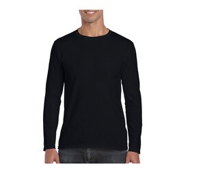 Gildan GN644 - Men's Long Sleeve T-Shirt Black