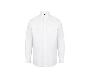 Henbury HY510 - Men's Oxford Shirt White