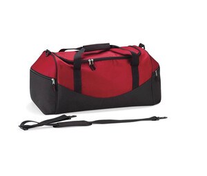 Quadra QD70S - Travel bag with large exterior pockets Classic Red/Black