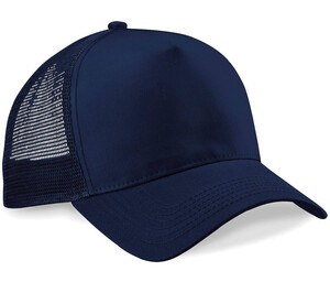 Beechfield BF640 - Half Mesh Trucker French Navy/French Navy