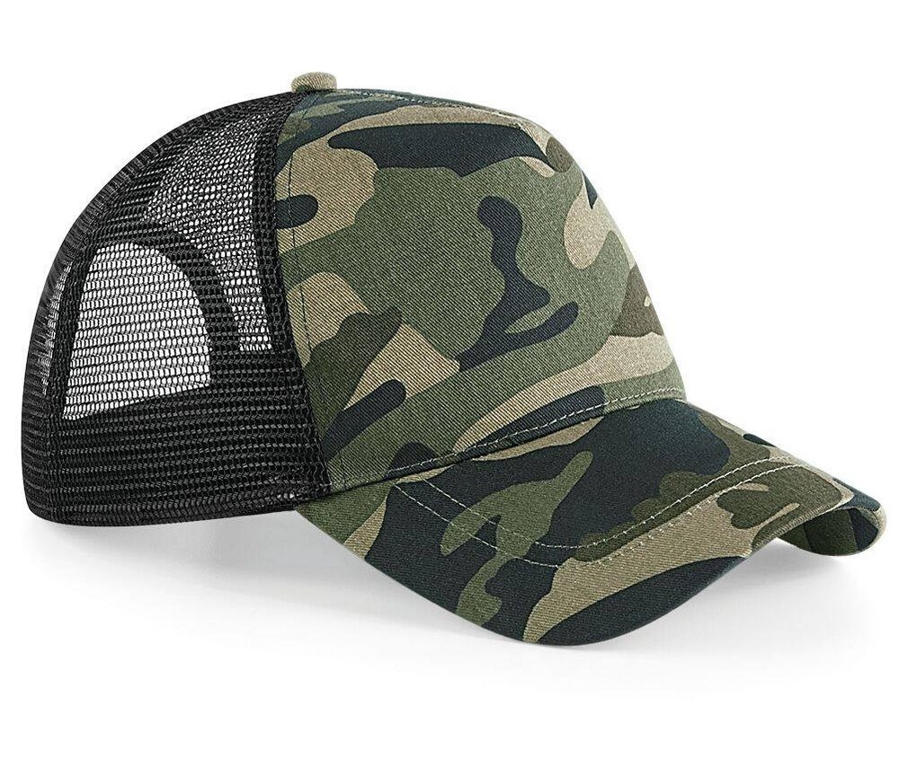 Beechfield BF694 - Camo Snapback Cap