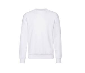 Fruit of the Loom SC250 - Straight Sleeve Sweatshirt White