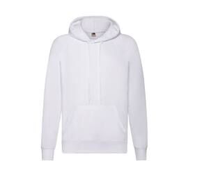 Fruit of the Loom SC362 - Lightweight Hooded Sweat White