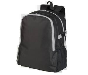 Black&Match BM905 - Sports backpack Black/Silver