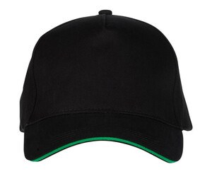 Black&Match BM910 - 100% cotton 5-panel cap