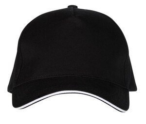 Black&Match BM910 - 100% cotton 5-panel cap