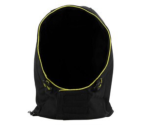 Pen Duick PK995 - Universal Soft-Shell Hood Black/Fluo Yellow