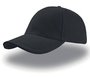 Atlantis AT003 - 6-panel sandwich cap Black/Black