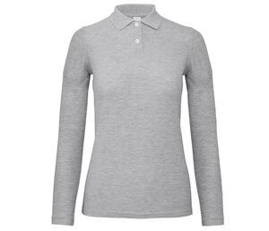 B&C ID1LW - ID 001 LSL women Heather Grey