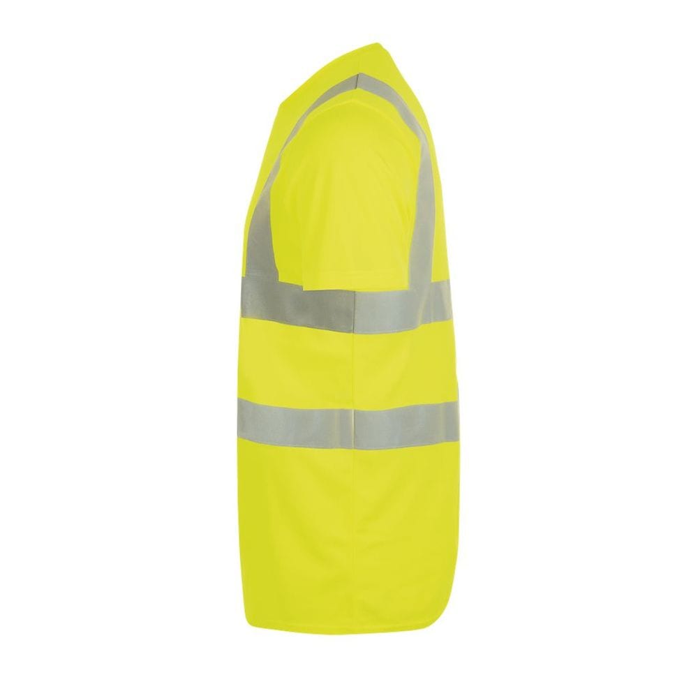 SOL'S 01721 - MERCURE PRO T Shirt With High Visibility Strips