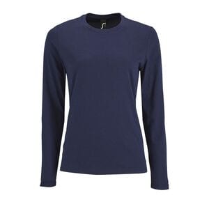 SOL'S 02075 - Imperial LSL WOMEN Long Sleeve T Shirt French Navy