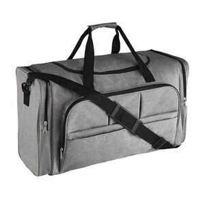 SOL'S 70900 - WEEK-END 600 D Polyester Multi Pocket Travel Bag Mixed Grey