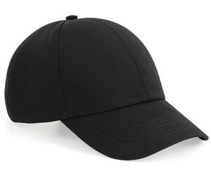 Beechfield BF054 - Organic Cotton 6 Panel Cap Black