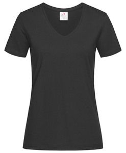 Stedman STE2700 - Classic women's v-neck t-shirt Black Opal