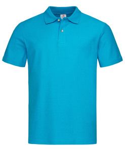Stedman STE3000 - Men's short-sleeved polo shirt Ocean Blue
