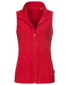 Stedman STE5110 - Fleece vest for active women Scarlet Red