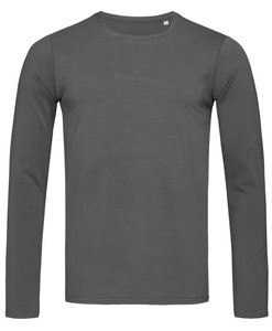 Stedman STE9040 - Morgan ls men's long sleeve t-shirt Slate Grey