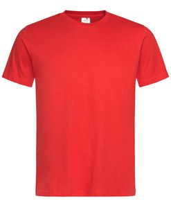 Stedman STE2020 - Classic organic men's round neck t-shirt Scarlet Red