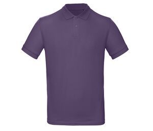 B&C BC400 - Men's 100% organic polo shirt Radiant Purple