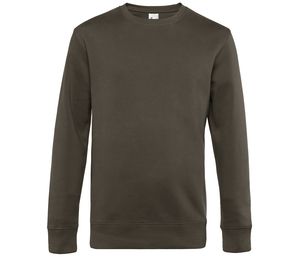 B&C BCU01K - Straight Sleeve Sweatshirt 280 KING Khaki