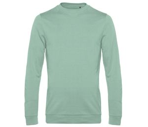 B&C BCU01W - Round neck sweatshirt Sage