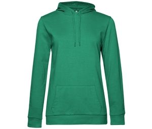 B&C BCW04W - Hooded sweatshirt # woman Kelly Green