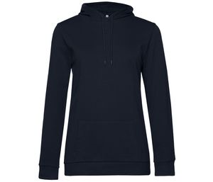 B&C BCW04W - Hooded sweatshirt # woman Navy Blue