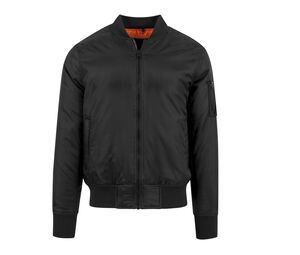 Build Your Brand BY030 - bomber jacket Black