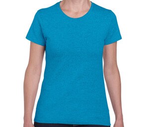 Gildan GN182 - Women 180 round neck T-shirt Heather Sapphire