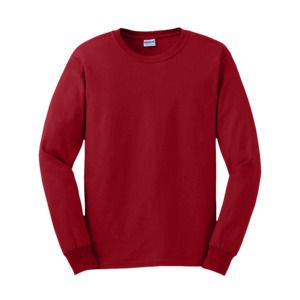 Gildan GN186 - Men's Ultra-T Long Sleeve T-Shirt Cardinal red